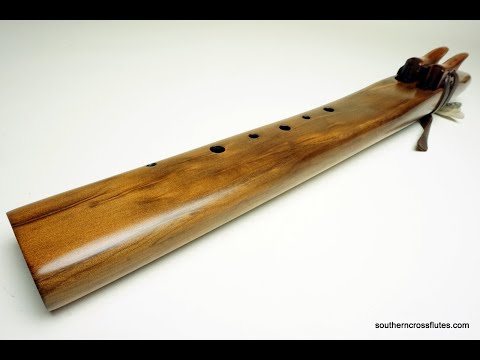 F# Hijaz Drone Flute -  Made from Ancient Kauri -  by Southern Cross Flutes