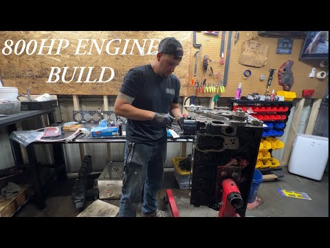 800HP 5.9L Cummins Engine Build!