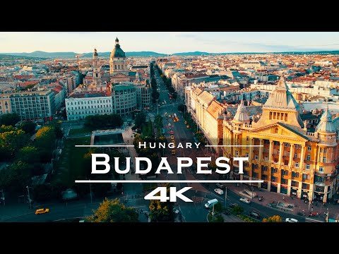 Budapest in 4K 🇭🇺 : Aerial Drone Tour of Hungary's Capital