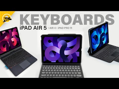 iPad Air 5 MUST HAVE Keyboard Cases! (Also fits iPad Air 4, iPad Pro 11)
