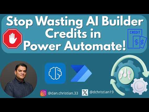 Power Automate: Save AI Builder Credits Power Automate: Save AI Builder Credits