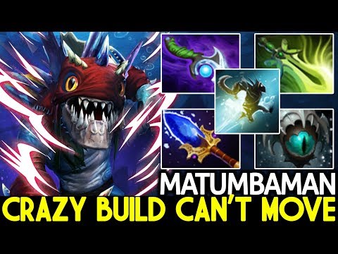 MATUMBAMAN [Slark] Crazy Build 100% Can't Move What a Play 7.23 Dota 2