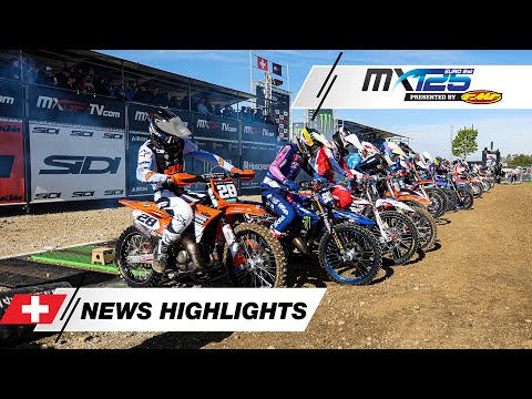 News Highlights EMX125 Presented by FMF Racing Race 2 | 2025 MXGP of Switzerland Presented by iXS