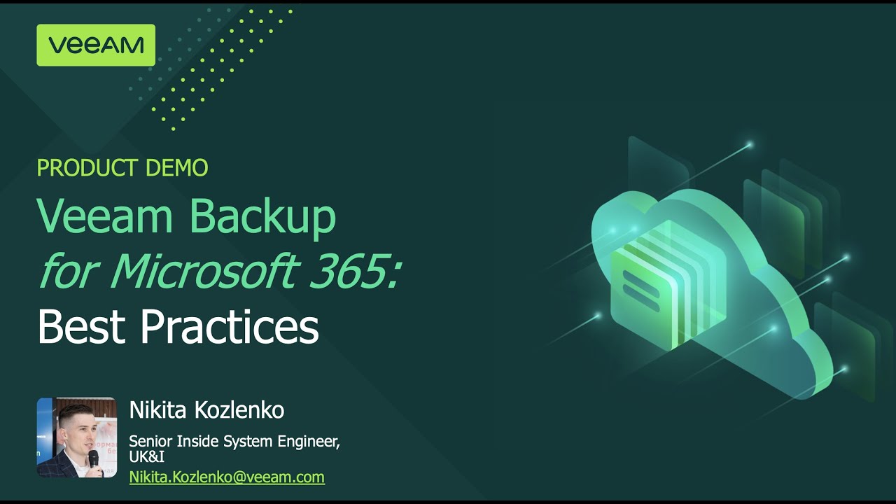 Veeam Backup <em>for Microsoft 365</em> – Best Practices video