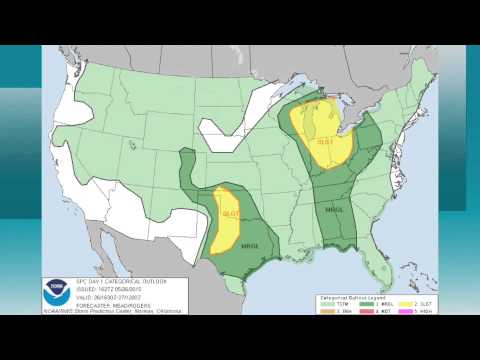 May 26, 2015 Weather Xtreme Video - Afternoon Edition