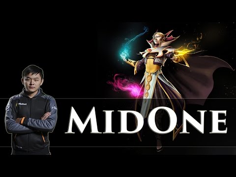 Team Secret MidOne Invoker ranked gameplay