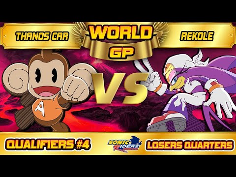 Sonic Riders World Grand Prix Qualifier #4 | Thanos vs Rekole - Loser Semifinals