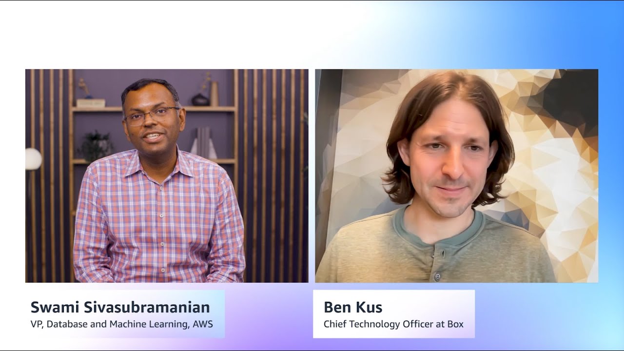 Generative AI Journeys - Fireside Chat with Box | Amazon Web Services