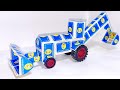 Make A JCB With Machis MatchBox Crafts Skaarya