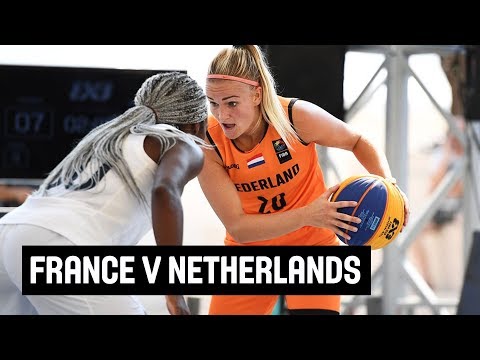 France v Netherlands - Women's Full Game - FIBA 3x3 U23 Nations League 2018 - Europe - Stop 5