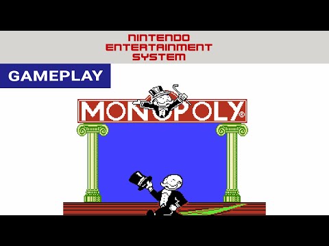 Monopoly (NES) - Gameplay Clip [HD] | RetroGameUp