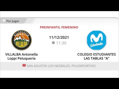 Preinfantil fem VILLALBA ANTONELLA LOPPI PELUQUERIA- COLEGIO ESTUDIANTES LAS TABLAS “A”