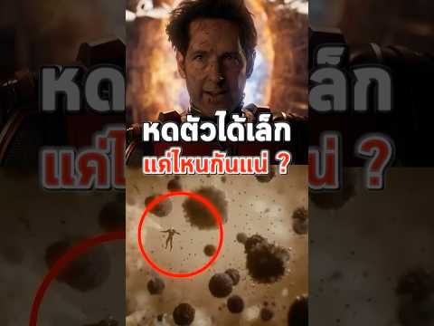 Ant-Man หดตัวได้เล็กแค่ไหนกันแน่ Quantum Realm #shorts