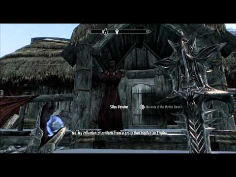 Skyrim: Visit the Museum in Dawnstar