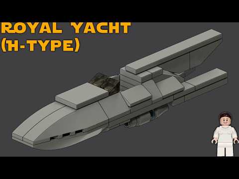 LEGO Star Wars MOCrofighters Naboo Royal Yacht (H-Type) Instructions