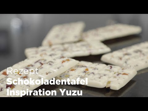 Valrhona - Rezept zum Mitnehmen 8/8 - Schokoladentafel Inspiration Yuzu