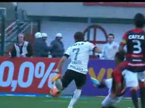 12° Gol de Alexandre Pato pelo Corinthians - Corinthians 2 x 0 Vitória - Brasileirão 11/08/2013