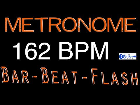 162 BPM FREE Metronom Best Free Online Metronome  Beats Per Minute Counter Flash Drummers Metronome
