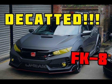 2018 DECATTED HONDA CIVIC TYPE-R FK8 | Exhaust & POV Testdrive