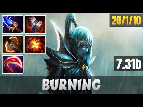 [DOTA 2] BurNIng play [Phantom Assassin] PRO | 7.31b | Dota 2 Pro Gameplay