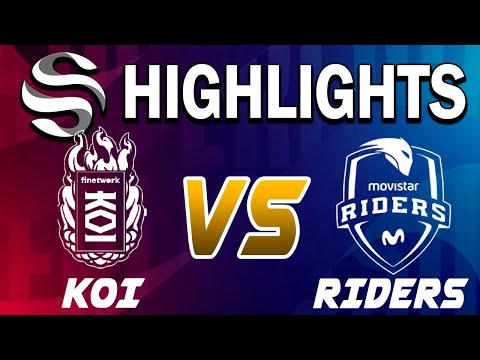 KOI VS MOVISTAR RIDERS HIGHLIGHTS - LEAGUE OF LEGENDS - SUPERLIGA - JORNADA 16