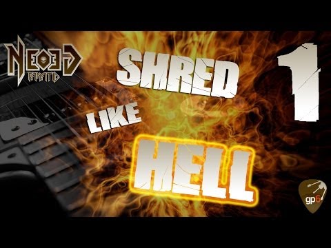 SHRED like HELL #1 guitar lick - RIP Randy...