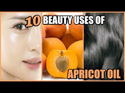 10 BEAUTY USES OF APRICOT OIL FOR SKIN, HAIR AND MORE!│ANTI-AGING GLOWING SKIN AND LONG THICK HAIR Video