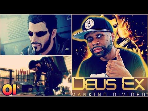 Deus Ex Mankind Divided Walkthrough Gameplay Part 1 - Dubai Was Lit