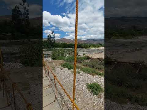 Puente colgante en San Marcos, Cajamarca 🇵🇪 (Noviembre 2022)