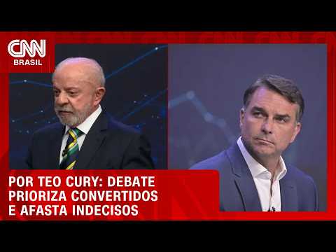 Análise: Debate prioriza eleitores convertidos e afasta indecisos | LIVE CNN