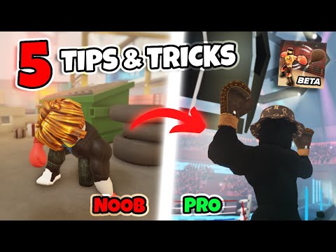 5 TIPS/TRICKS TO BECOME BETTER IN BOXING BETA *2023* (ROBLOX)