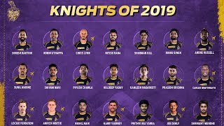 IPL 2019 : Kolkata Knight Riders full & Final Team Squad for IPL 2019 Auction || KKR Team Squad ||