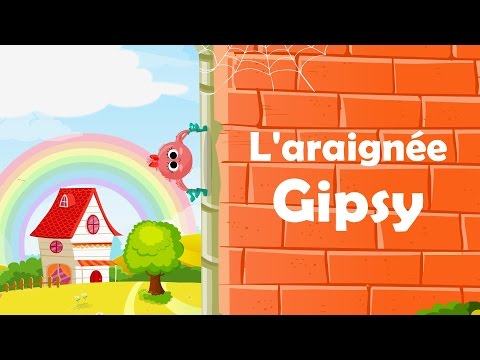 L'araignée gipsy - Comptine avec gestes pour enfants et bébés (avec les paroles)