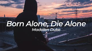 Madalen Duke - Born Alone, Die Alone | Lyrics | Sub. Español | The Old Guard | La Vieja Guardia
