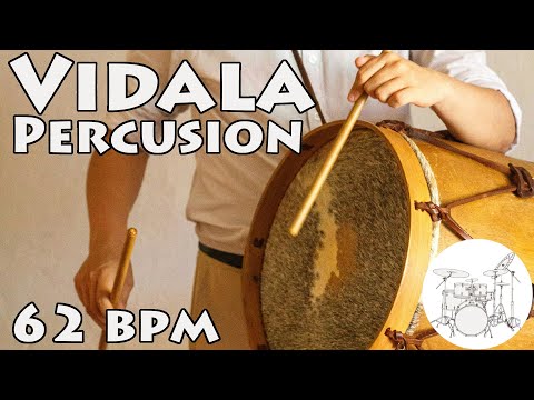 Play along Drums | Vidala Beat 62 bpm