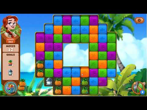 Lost Island Blast Adventure Level 315 - No Boosters