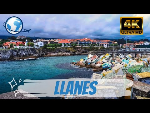 WHAT TO SEE IN LLANES, Asturias 4K - One of the most beautiful towns in Asturias