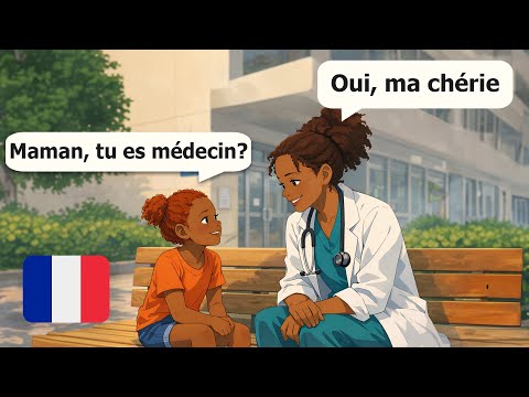 10 Easy French Dialogues (A1-A2 Level) | Learning Professions for beginners