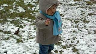 Andando por la nieve