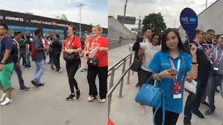 Memasuki Kawasan Stadion Luzhniki, Moskow Jelang Final Piala Dunia 2018 Prancis vs Kroasia