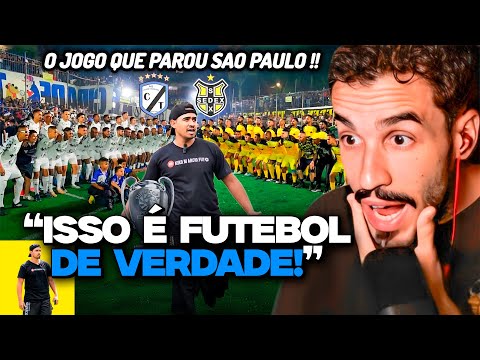 O MAIOR CLÁSSICO DA VÁRZEA QUE PAROU SÃO PAULO! SEDEX X TIRADENTES | REACT KIKO MARCIO FUT