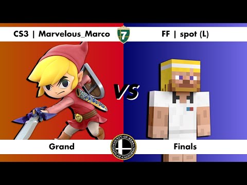 Seven Stocks 2 GRAND FINALS - Marvelous_Marco (Toon Link) vs spot (Steve) Smash Ultimate Tournament