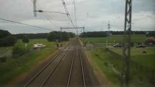 preview picture of video '[cabinerit] A train driver's view: Amersfoort - Zwolle, ICM, 24-Jun-2014.'