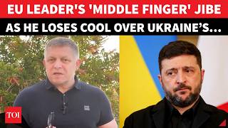 'Brussels Shows Middle Finger To…’: Fico Explodes Over Ukraine's EU Membership | Big Fight On Cam