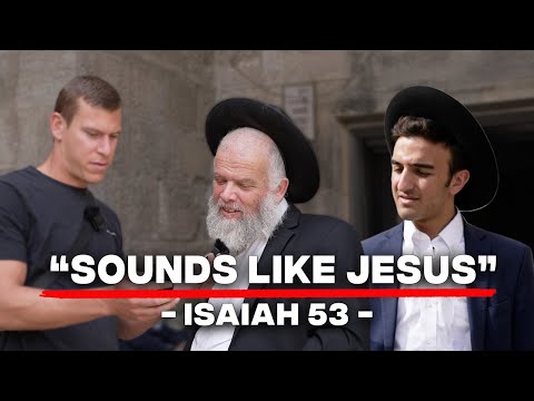 Orthodox Jews REACT to Isaiah 53 and More! | Jerusalem Street Interview