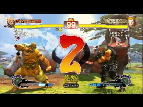 HERU_X [Gouken] Vs prodigyuk [Guile] SSF4 AE Online Ranked Matches - PSN