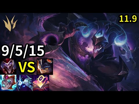 Shaco Jungle vs Rumble - KR Grandmaster | Patch 11.9
