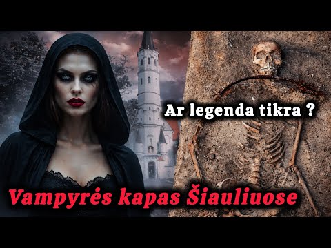 Vampyrės kapas Šiauliuose | Ar legenda tikra? ar #vampyrai egzistuoja?