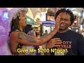 Crazy Street Scammer Assaulted Me For Not Tipping