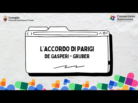 #LEARN - L'Accordo di Parigi De Gasperi - Gruber